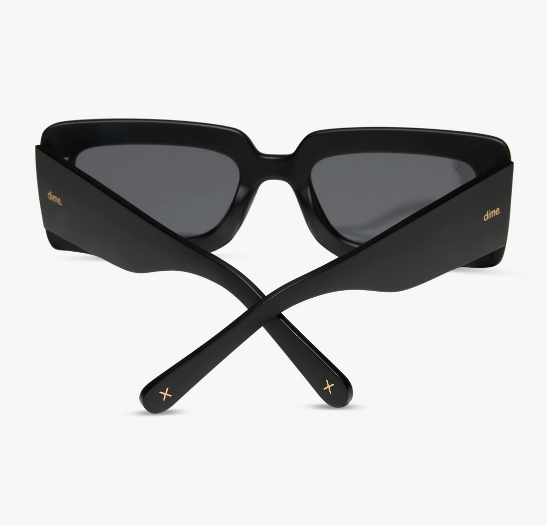 Dime Culver Matte Black Sunglasses