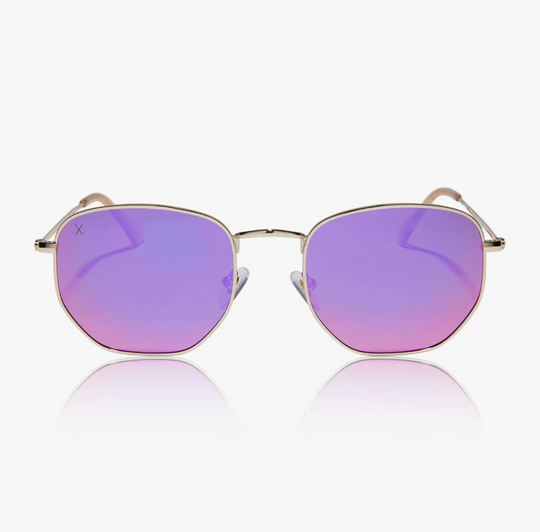 Dime Roxbury Candy Pink Polarized Sunglasses