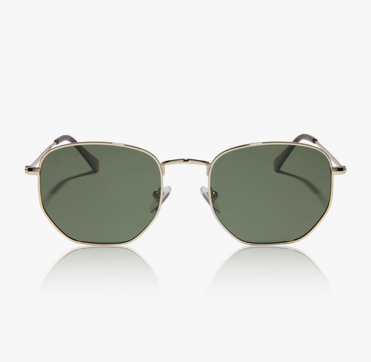 Dime Roxbury Gold Polarized Sunglasses