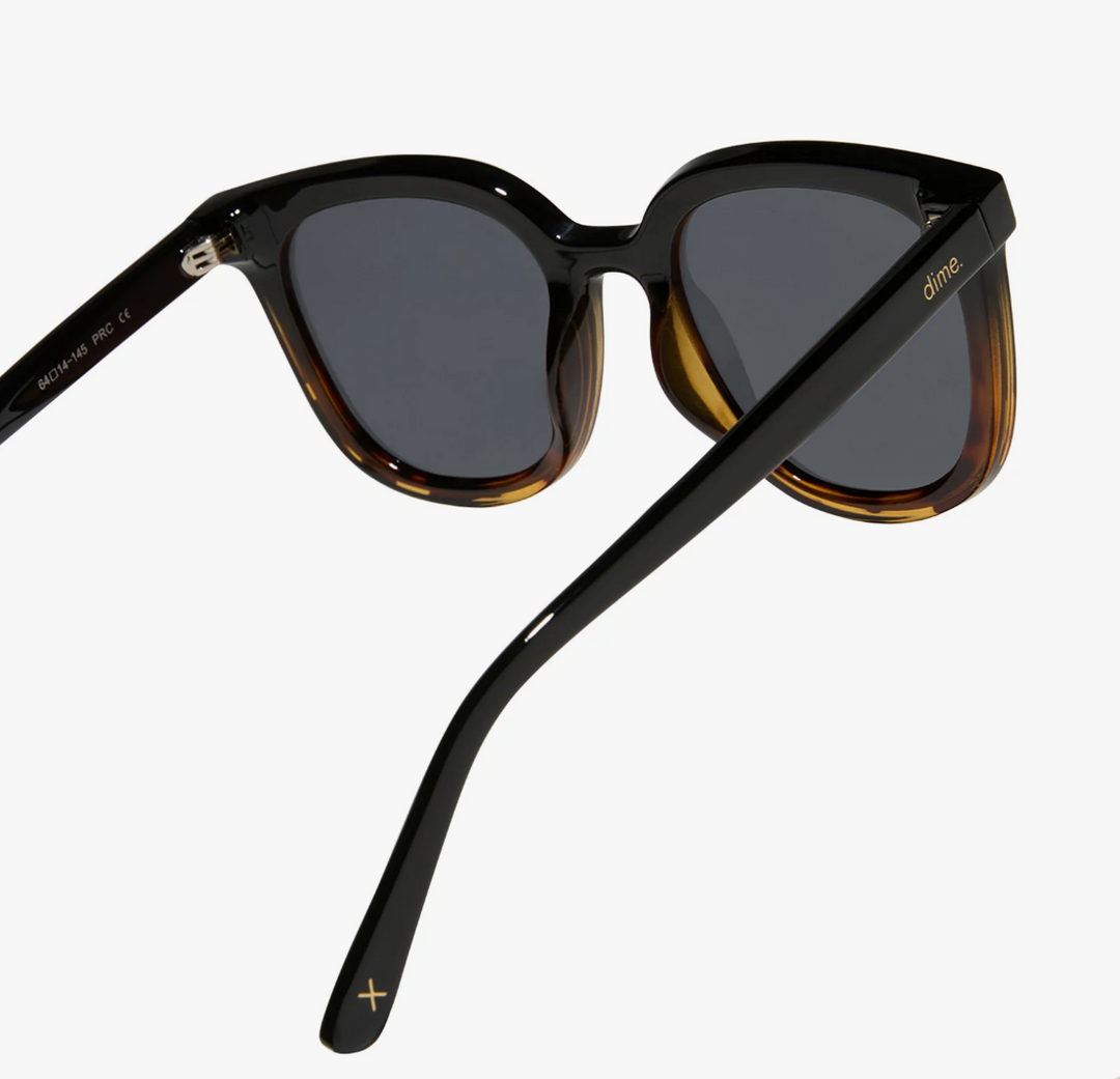 Dime Toluca Black Tortoise Sunglasses