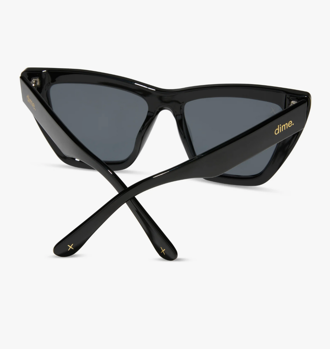 Dime Windsor Black Polarized Sunglasses