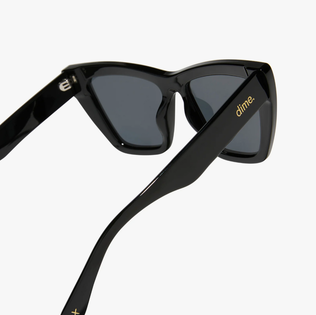 Dime Windsor Black Polarized Sunglasses