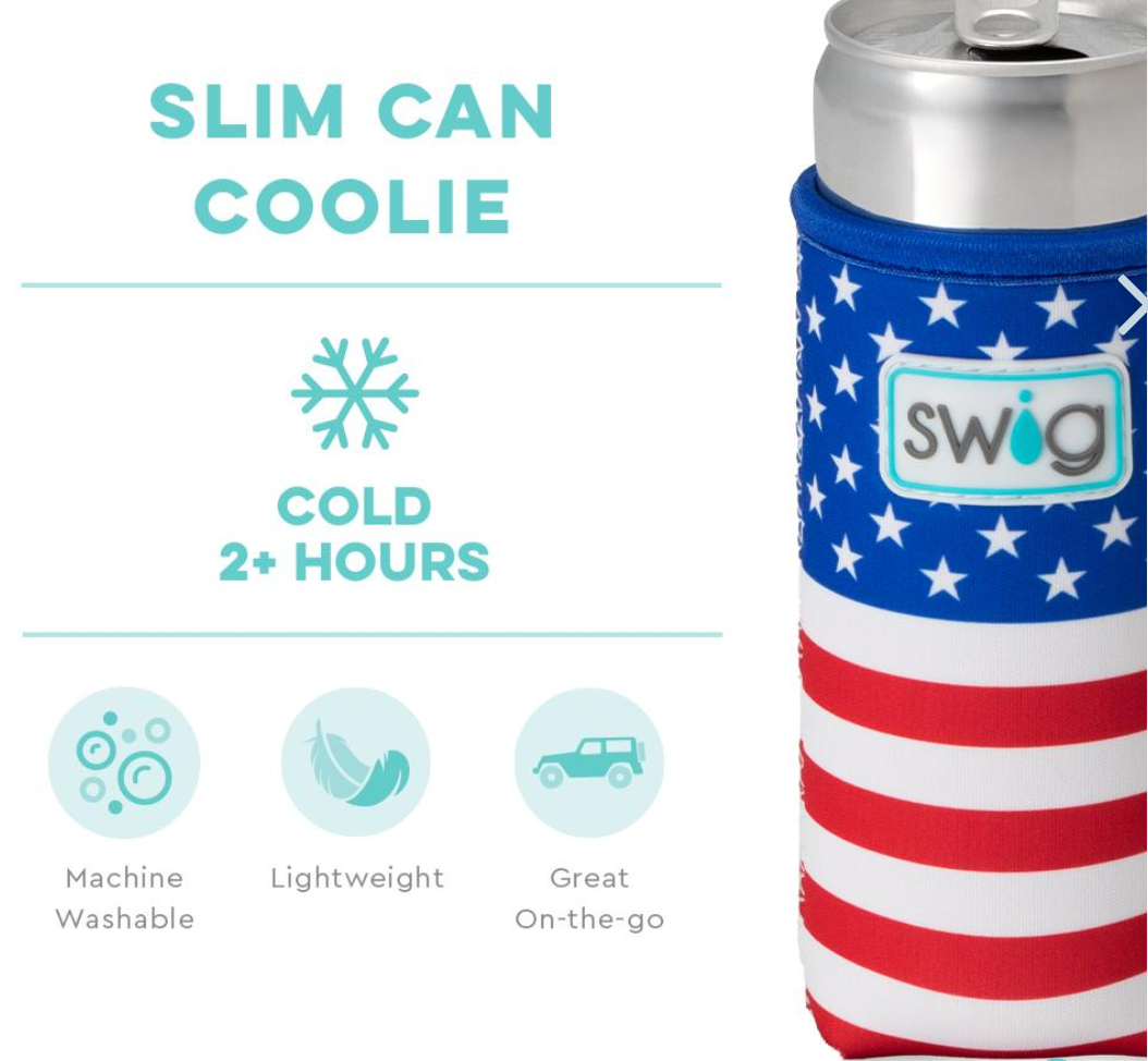 Swig All American Slim Can Coolie