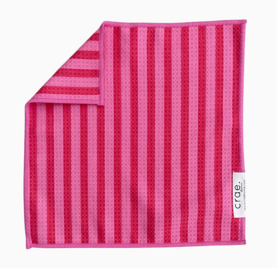 Pink Licorice Crae Double Sided Washcloth