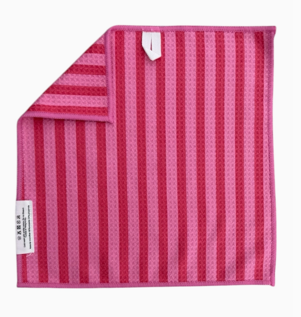 Pink Licorice Crae Double Sided Washcloth