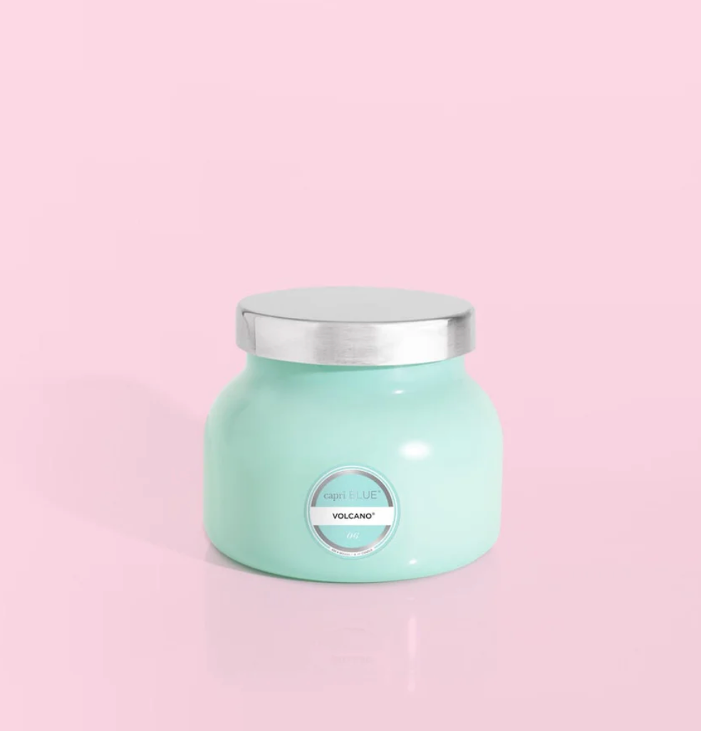 Volcano Aqua Signature Petite Jar Capri Blue 8oz