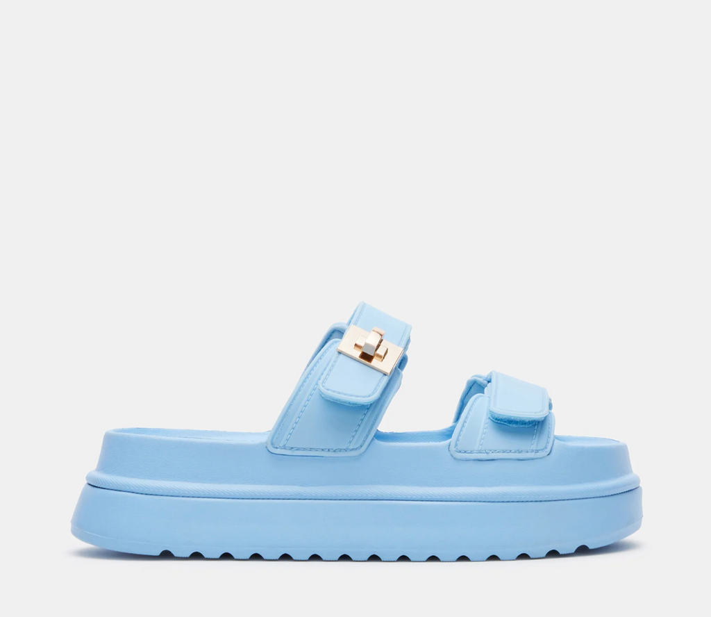 ◆Steve Madden◆SOLITA BLUE MULTI サンダル 送料込 SLINKY30 Black Women's Platform Sandal – Steve Madden