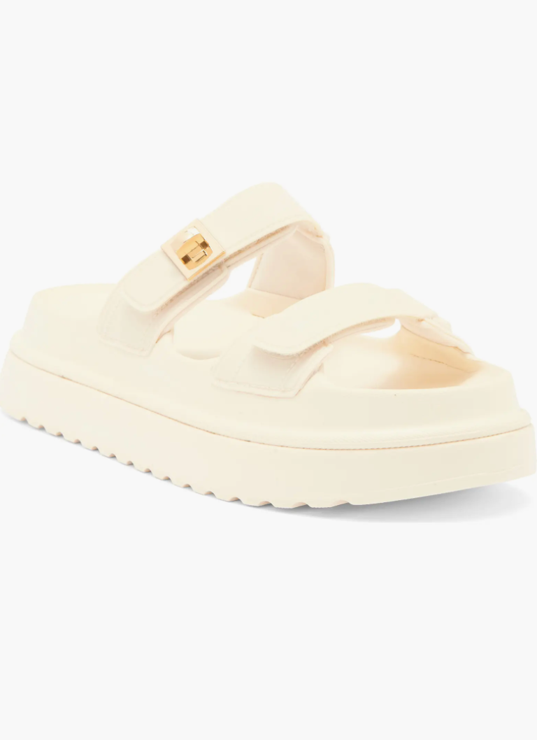 Steve Madden Bigschmona Bone Jelly Sandal