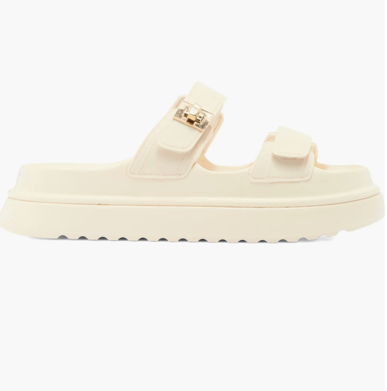 Steve Madden Bigschmona Bone Jelly Sandal