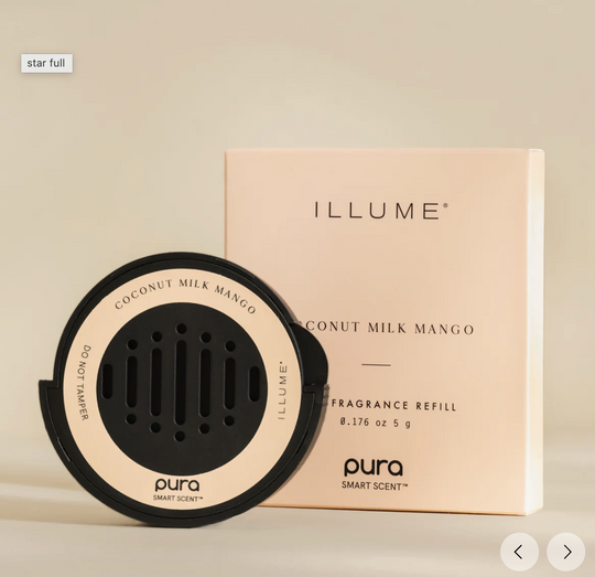 Coconut Milk Mango Pura Smart Car Fragrance