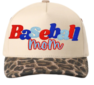 OG LEOPARD HAT BASEBALL MOM
