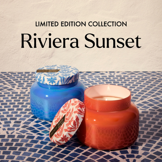 Capri BLUE Volcano Riviera Sunset Signature 19oz Candle