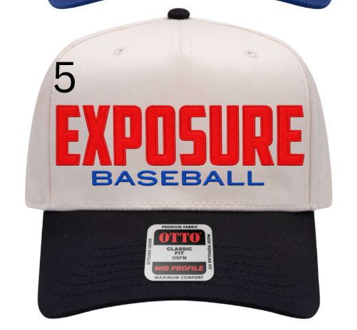 EXP BASEBALL BLK/NAT OTTO HAT
