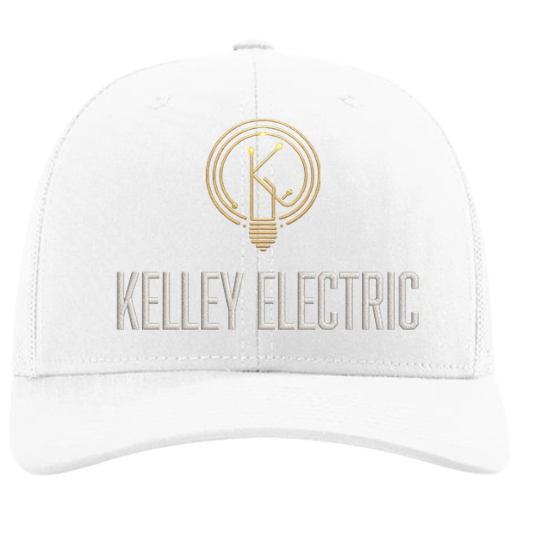 RICH112 WHT KELLEY ELECTRIC CUSTOM HAT