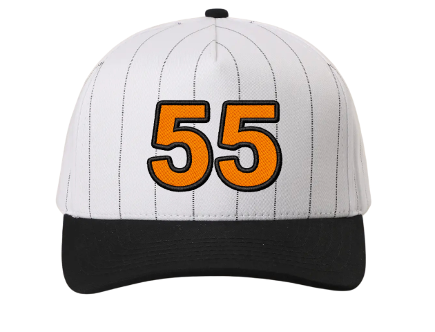 KB 55 BLK/ORANGE Custom Hat