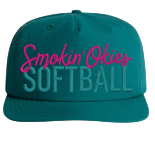 JOES ATL CURSIVE SMOKIN OKIES CUSTOM HAT
