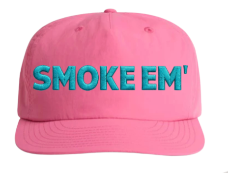 JOES CPNK SMOKE EM CUSTOM HAT