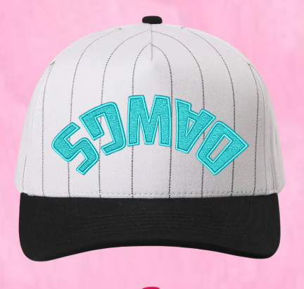 WHT/BLK PINSTRIPE UD DAWGS SD CUSTOM