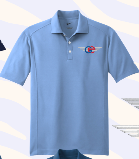 NIKE DRI-FIT CLASSIC POLO #267020 BLUE