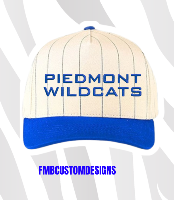 PIEDMONT WILDCATS | BLUE PINSTRIPE