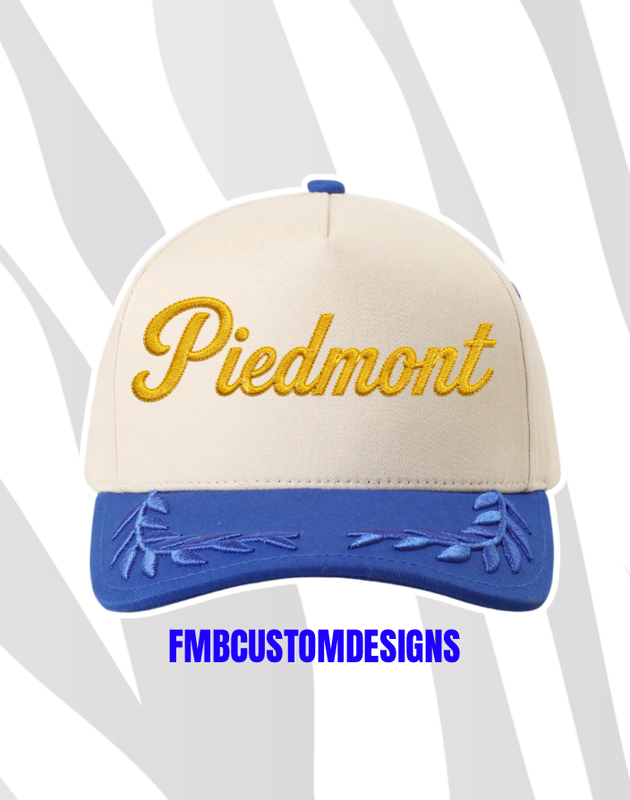 PIEDMONT CURSIVE | BLUE BAY LEAF