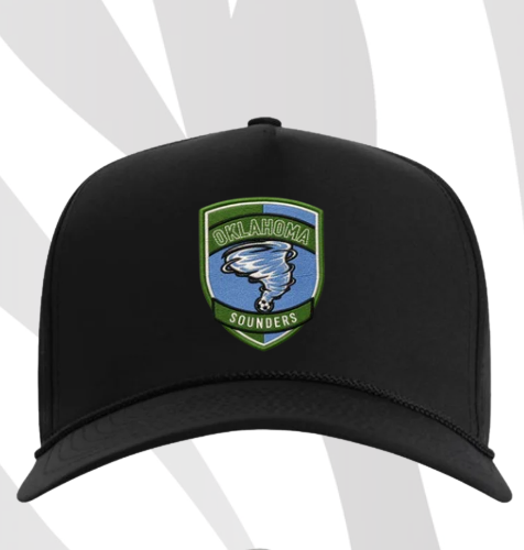 SOUNDERS PAT BLK IMP CUSTOM HAT