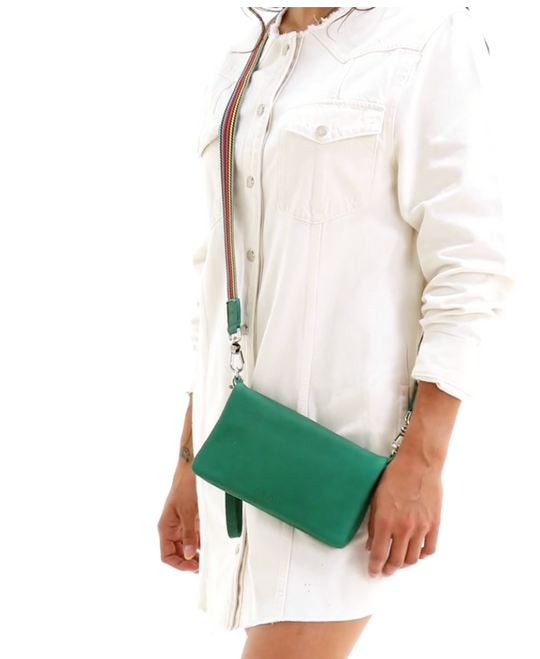 Consuela Teal Uptown Crossbody