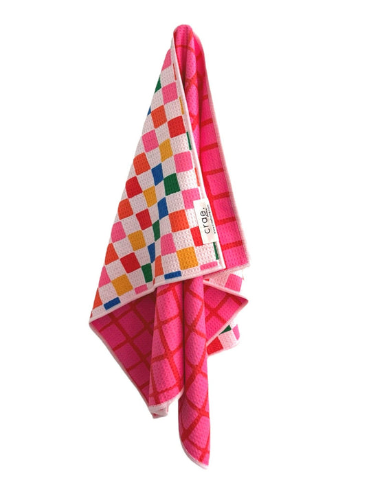 Sorbet: Reversible Hand Towel: Multi / 19x29 / Hand Towel