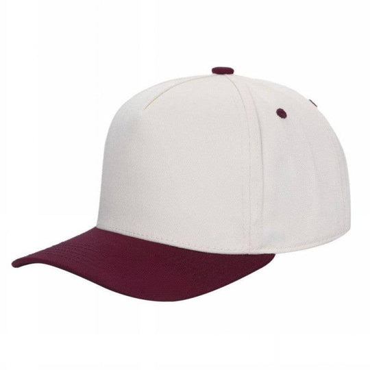 TCTAN-DZ-5 PANEL 2TONE SNAP BACK HATS DOZEN   (BEST SELLER): TAN/JADE