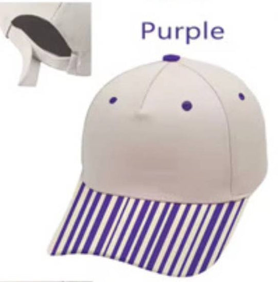 Seersucker Cotton Trucker Hat - Various Colors: Black / 10 Pack