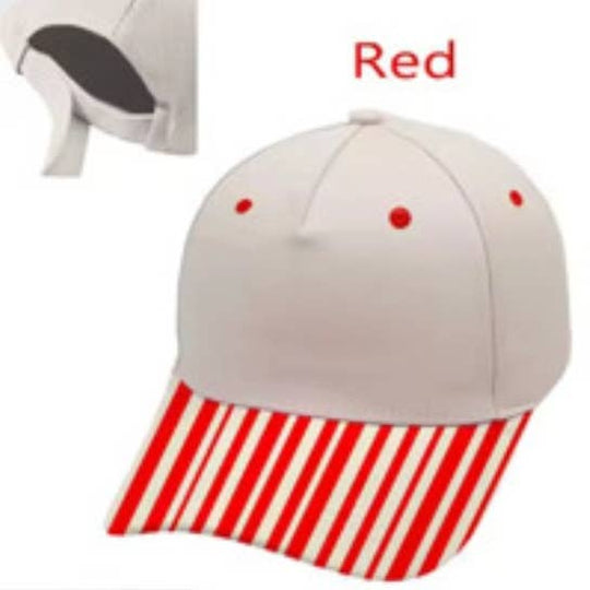 Seersucker Cotton Trucker Hat - Various Colors: Black / 10 Pack