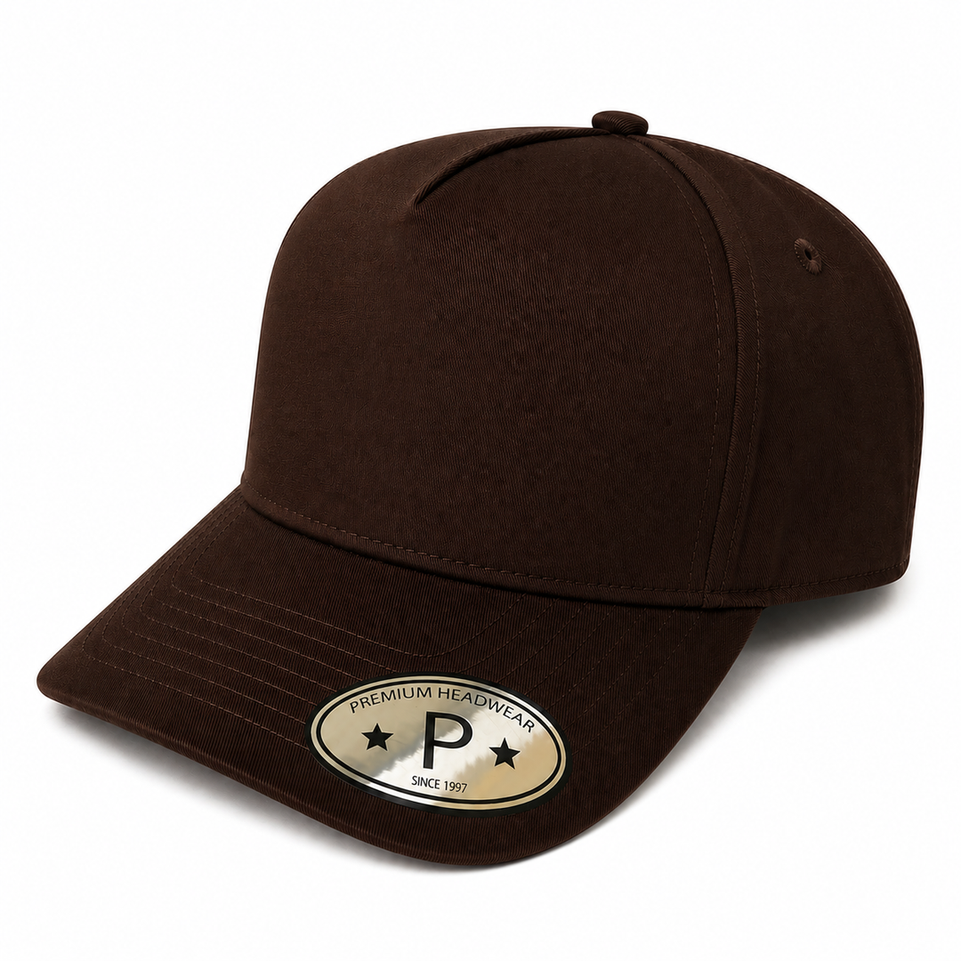 TCTAN-DZ-5 PANEL 2TONE SNAP BACK HATS DOZEN   (BEST SELLER): TAN/JADE