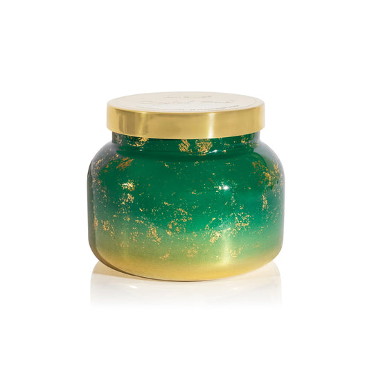 Capri BLUE Crystal Pine Glimmer Oversized 28oz Candle