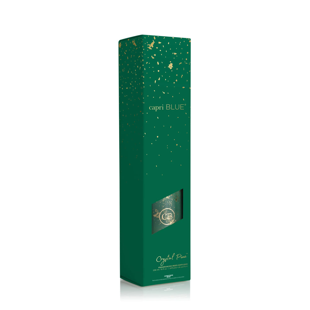 Capri BLUE Crystal Pine Glimmer Reed Diffuser