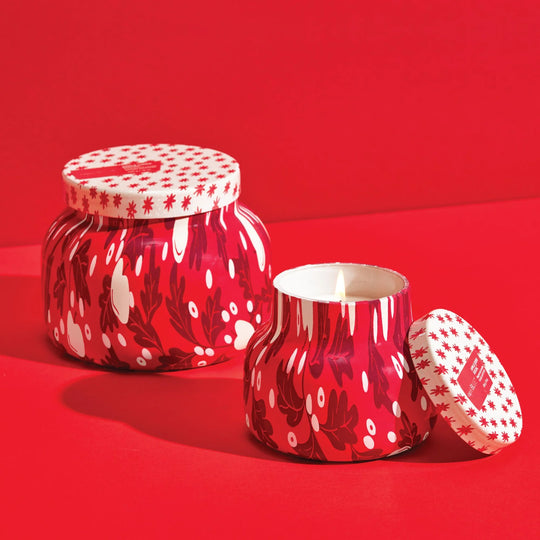 Capri BLUE Apple Cider Social Holiday Pattern Play Jar Capri Blue 19oz